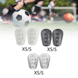 Maxbell 2 Pieces Soccer Shin Guards Shin Pads Soccer Equipment Calf Sleeve Shinguard XS White