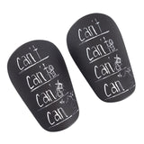 Maxbell 2 Pieces Soccer Shin Guards Shin Pads Soccer Equipment Calf Sleeve Shinguard S Black