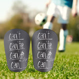 Maxbell 2 Pieces Soccer Shin Guards Shin Pads Soccer Equipment Calf Sleeve Shinguard S Black