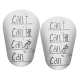 Maxbell 2 Pieces Soccer Shin Guards Shin Pads Soccer Equipment Calf Sleeve Shinguard XS White Black