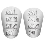 Maxbell 2 Pieces Soccer Shin Guards Shin Pads Soccer Equipment Calf Sleeve Shinguard XS White Black