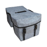 Maxbell Bicycle Double Panniers Grocery Bag Bicycle Saddle Bag for Cycling Traveling