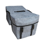 Maxbell Bicycle Double Panniers Grocery Bag Bicycle Saddle Bag for Cycling Traveling