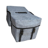 Maxbell Bicycle Double Panniers Grocery Bag Bicycle Saddle Bag for Cycling Traveling