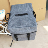Maxbell Bicycle Double Panniers Grocery Bag Bicycle Saddle Bag for Cycling Traveling