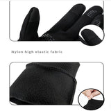 Maxbell Winter Ski Gloves Touchscreen Mittens AntiSlip for Motorcycle Skiing Fishing S black