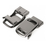 Maxbell Nylon Belt for Men Webbing Canvas Belts for Hunting Mountain Climbing Hiking black