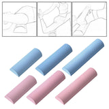 Maxbell Half Round EVA Foam Roller Durable Balance Training for Workout Gym Exercise Blue 30cm