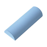 Maxbell Half Round EVA Foam Roller Durable Balance Training for Workout Gym Exercise Blue 30cm