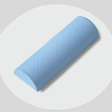 Maxbell Half Round EVA Foam Roller Durable Balance Training for Workout Gym Exercise Blue 30cm