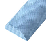 Maxbell Half Round EVA Foam Roller Durable Balance Training for Workout Gym Exercise Blue 30cm