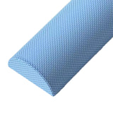 Maxbell Half Round EVA Foam Roller Durable Balance Training for Workout Gym Exercise Blue 45cm