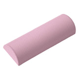 Maxbell Half Round EVA Foam Roller Durable Balance Training for Workout Gym Exercise Pink 30cm
