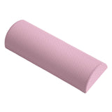 Maxbell Half Round EVA Foam Roller Durable Balance Training for Workout Gym Exercise Pink 30cm