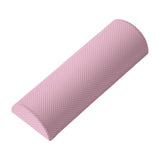 Maxbell Half Round EVA Foam Roller Durable Balance Training for Workout Gym Exercise Pink 30cm