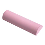 Maxbell Half Round EVA Foam Roller Durable Balance Training for Workout Gym Exercise Pink 45cm
