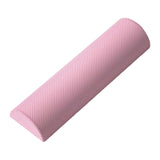 Maxbell Half Round EVA Foam Roller Durable Balance Training for Workout Gym Exercise Pink 45cm
