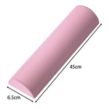 Maxbell Half Round EVA Foam Roller Durable Balance Training for Workout Gym Exercise Pink 45cm