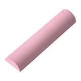 Maxbell Half Round EVA Foam Roller Durable Balance Training for Workout Gym Exercise Pink 60cm