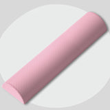 Maxbell Half Round EVA Foam Roller Durable Balance Training for Workout Gym Exercise Pink 60cm