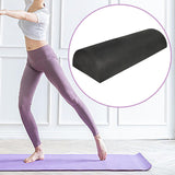 Maxbell Half Round Yoga Column Roller Foam Roller for Pilates Exercise Indoor Sports 45cmx7.5cm