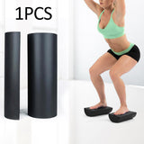 Maxbell Half Round Yoga Column Roller Foam Roller for Pilates Exercise Indoor Sports 45cmx7.5cm