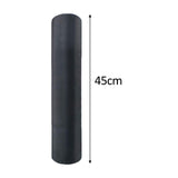 Maxbell Half Round Yoga Column Roller Foam Roller for Pilates Exercise Indoor Sports 60cmx7.5cm