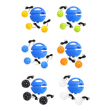 Maxbell Pickleball Trainer Professional Portable Convenient Pickleball Training Base with 3 Yellow Balls