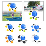 Maxbell Pickleball Trainer Professional Portable Convenient Pickleball Training Base with 3 Yellow Balls