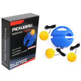Maxbell Pickleball Trainer Professional Portable Convenient Pickleball Training Base with 3 Yellow Balls