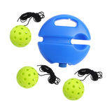 Maxbell Pickleball Trainer Professional Portable Convenient Pickleball Training Base with 3 Green Balls