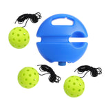 Maxbell Pickleball Trainer Professional Portable Convenient Pickleball Training Base with 3 Green Balls