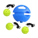 Maxbell Pickleball Trainer Professional Portable Convenient Pickleball Training Base with 3 Green Balls