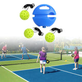 Maxbell Pickleball Trainer Professional Portable Convenient Pickleball Training Base with 3 Green Balls