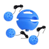 Maxbell Pickleball Trainer Professional Portable Convenient Pickleball Training Base with 3 Blue Balls
