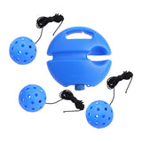 Maxbell Pickleball Trainer Professional Portable Convenient Pickleball Training Base with 3 Blue Balls