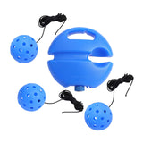 Maxbell Pickleball Trainer Professional Portable Convenient Pickleball Training Base with 3 Blue Balls