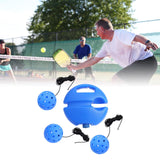 Maxbell Pickleball Trainer Professional Portable Convenient Pickleball Training Base with 3 Blue Balls