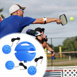 Maxbell Pickleball Trainer Professional Portable Convenient Pickleball Training Base with 3 Blue Balls