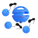 Maxbell Pickleball Trainer Professional Portable Convenient Pickleball Training Base with 3 Blue Balls