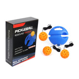 Maxbell Pickleball Trainer Professional Portable Convenient Pickleball Training Base with 3 Orange Balls
