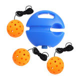 Maxbell Pickleball Trainer Professional Portable Convenient Pickleball Training Base with 3 Orange Balls
