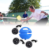 Maxbell Pickleball Trainer Professional Portable Convenient Pickleball Training Base with 3 Black Balls