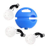 Maxbell Pickleball Trainer Professional Portable Convenient Pickleball Training Base with 3 White Balls