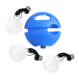 Maxbell Pickleball Trainer Professional Portable Convenient Pickleball Training Base with 3 White Balls