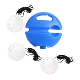 Maxbell Pickleball Trainer Professional Portable Convenient Pickleball Training Base with 3 White Balls