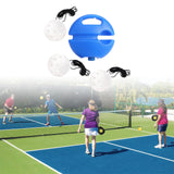 Maxbell Pickleball Trainer Professional Portable Convenient Pickleball Training Base with 3 White Balls
