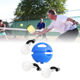 Maxbell Pickleball Trainer Professional Portable Convenient Pickleball Training Base with 3 White Balls