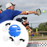 Maxbell Pickleball Trainer Professional Portable Convenient Pickleball Training Base with 3 White Balls
