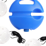 Maxbell Pickleball Trainer Professional Portable Convenient Pickleball Training Base with 3 White Balls